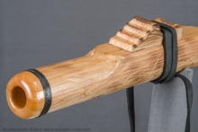 Beech Native American Flute, Minor, Mid G-4, #K23C